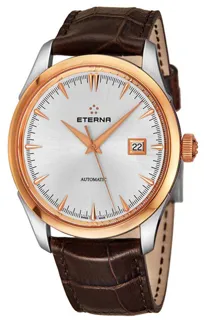 Eterna 1948 2951.53.11.1323 Yellow gold and Stainless steel Silver