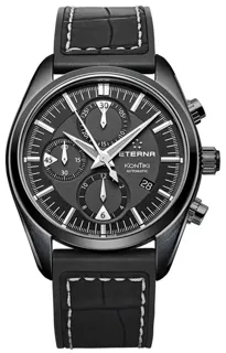 Eterna Adventure 1241.43.41.1306 Stainless steel Black