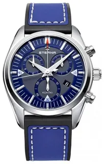 Eterna Adventure 1250.41.81.1303 Stainless steel Blue