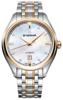 Eterna Contemporary 2945.53.66.1716 Stainless steel White MOP