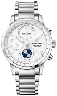 Eterna Tangaroa 2949.41.66.0277 Stainless steel White