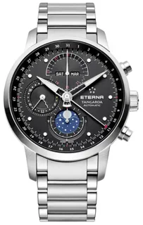 Eterna Tangaroa 2949.41.46.0277 Stainless steel Black