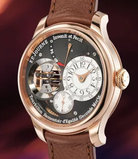 F.P. Journe Tourbillon Souverain 18k rose gold Black