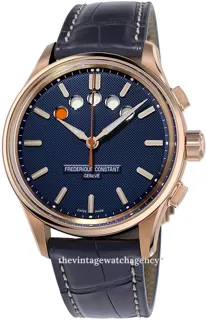 Frédérique Constant Yacht Timer FC-380NT4H4 Rose gold Blue