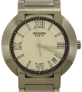 Hermès Stainless steel White