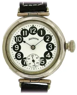 Illinois Watch Company Telephone 34mm Silver White