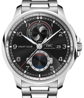 IWC Portuguese IW344002 44.5mm Stainless steel Black