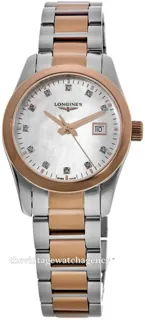 Longines Conquest Classic L2.286.3.87.7 Stainless steel White