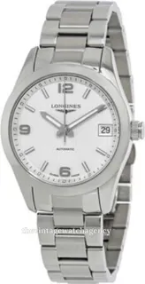 Longines Conquest L2.385.4.76.6 Brushed/polished steel Silver