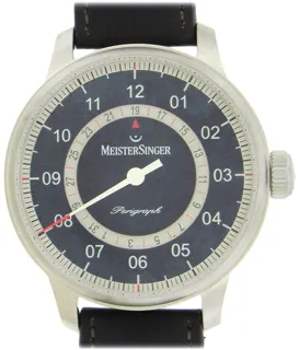 MeisterSinger Perigraph Stainless steel Blue