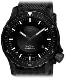 Mühle Glashütte Sea-Timer Stainless steel Black