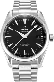 Omega Aqua Terra 2503.50.00 Stainless steel Black