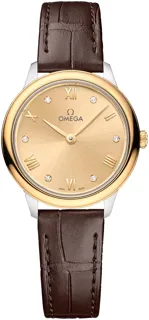 Omega De Ville 434.23.28.60.58.001 Yellow gold Golden