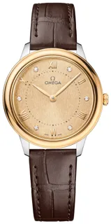 Omega De Ville 434.23.30.60.58.001 Yellow gold Golden