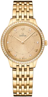 Omega De Ville 434.55.30.60.58.001 Yellow gold Yellow