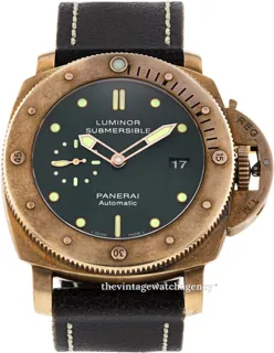 Panerai Luminor Submersible PAM 00382 Bronze and Titanium Green