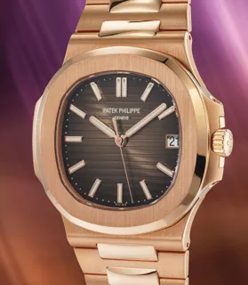 Patek Philippe Nautilus 5711/1R-001 Rose gold Brown