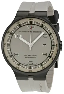 Porsche Design Flat Six 6350.43.94.12.55 Stainless steel Gray