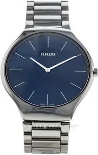 Rado True Thinline R27955022 Ceramic Blue