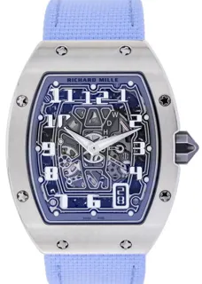 Richard Mille RM 67 RM67-01 38.5mm White gold Skeletonized