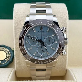 Rolex Cosmograph Daytona 116506-0002 Platinum Blue