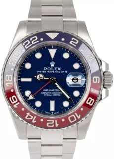 Rolex GMT-Master II 126719BLRO-0003 White gold Blue