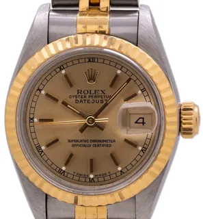 Rolex Lady-Datejust 69173 Stainless steel Champagne