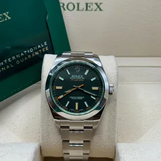 Rolex Milgauss 116400GV Stainless steel Black