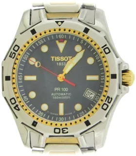 Tissot Stainless steel and Gold-plated Blue