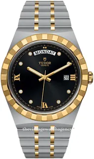 Tudor Royal M28603-0005 Stainless steel Black