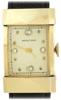 Waltham Watch Company Yellow gold Silver