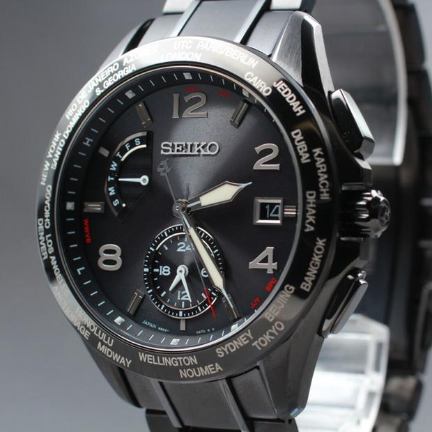 最旬トレンドパンツ Seiko Brightz 8B63-0AX0 Titanium Black Japan | Dealer ブライツ