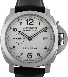 Panerai Luminor Marina 1950 3 Days Aut PAM 00499 Stainless steel White