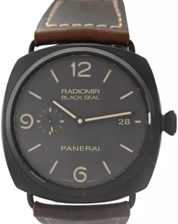 Panerai Radiomir Black Seal 3 Days Aut PAM 00505 45mm Ceramic Brown