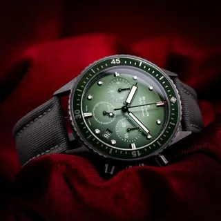 Blancpain Fifty Fathoms Bathyscaphe Chronographe Flyback 5200-0153-B52A 43.6mm Ceramic Green