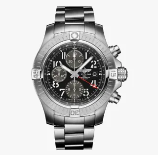 Breitling Avenger A24315101B1A1 Stainless steel Black