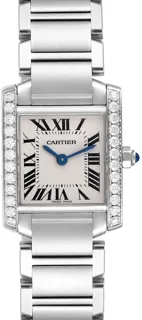 Cartier Tank Française W4TA0008 Stainless steel Silver