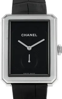 Chanel Boy-Friend Stainless steel Black