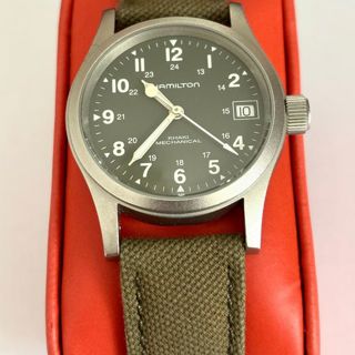 Hamilton Khaki Field H693190 Stainless steel Green Italy | Dealer
