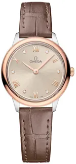 Omega De Ville 434.23.28.60.59.001 Stainless steel Beige