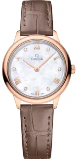 Omega De Ville 434.53.28.60.55.001 Sedna gold White