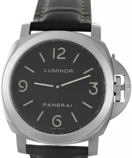 Panerai Luminor Base 112 Stainless steel Black