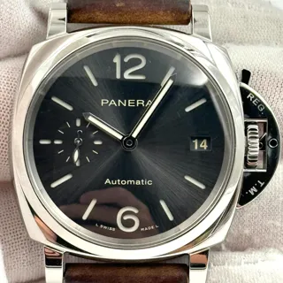 Panerai Luminor Due PAM 00755 Stainless steel Gray