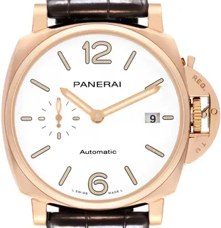 Panerai Luminor Marina Automatic PAM 01042 Rose gold White