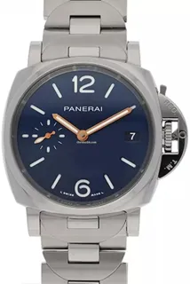 Panerai Luminor Marina PAM 01123 Stainless steel Blue