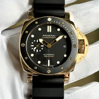 Panerai Submersible PAM 00974 Rose gold Black