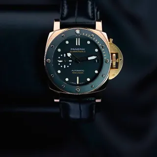 Panerai Submersible PAM 00974 Rose gold Black