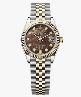 Rolex Datejust 31 278273-0024 Yellow gold and Stainless steel Black