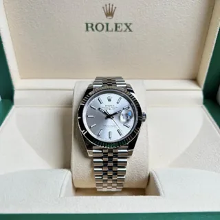 Rolex Datejust 41 126334-0004 White gold and Stainless steel Silver