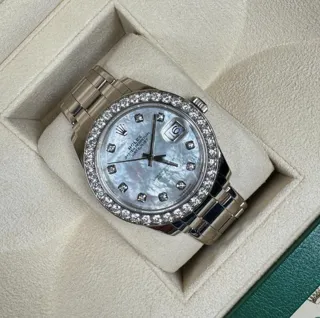 Rolex Pearlmaster 86289-0001 39mm White gold White